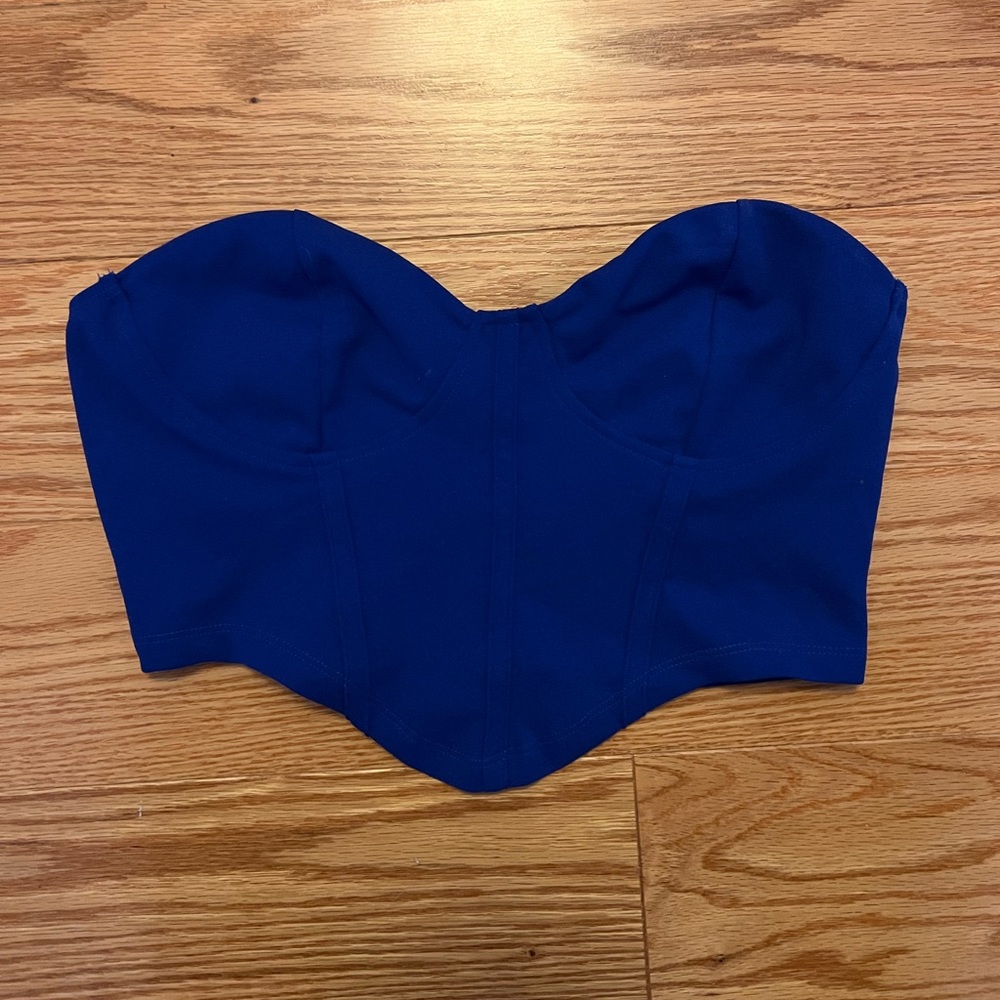 ROYAL BLUE CORSET